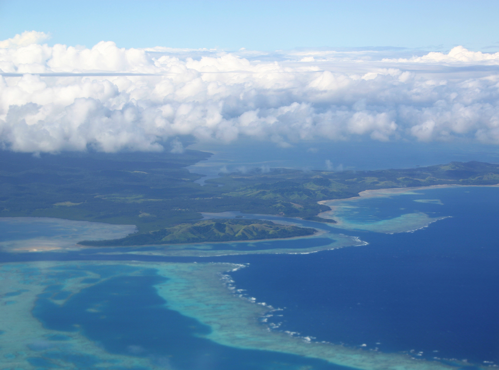 the earth&#039;s oceans, clouds, and landscapes