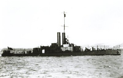 The HMS Cricket before she was broken up into parts and sunk beneath the waters of Dhekelia, Cyprus